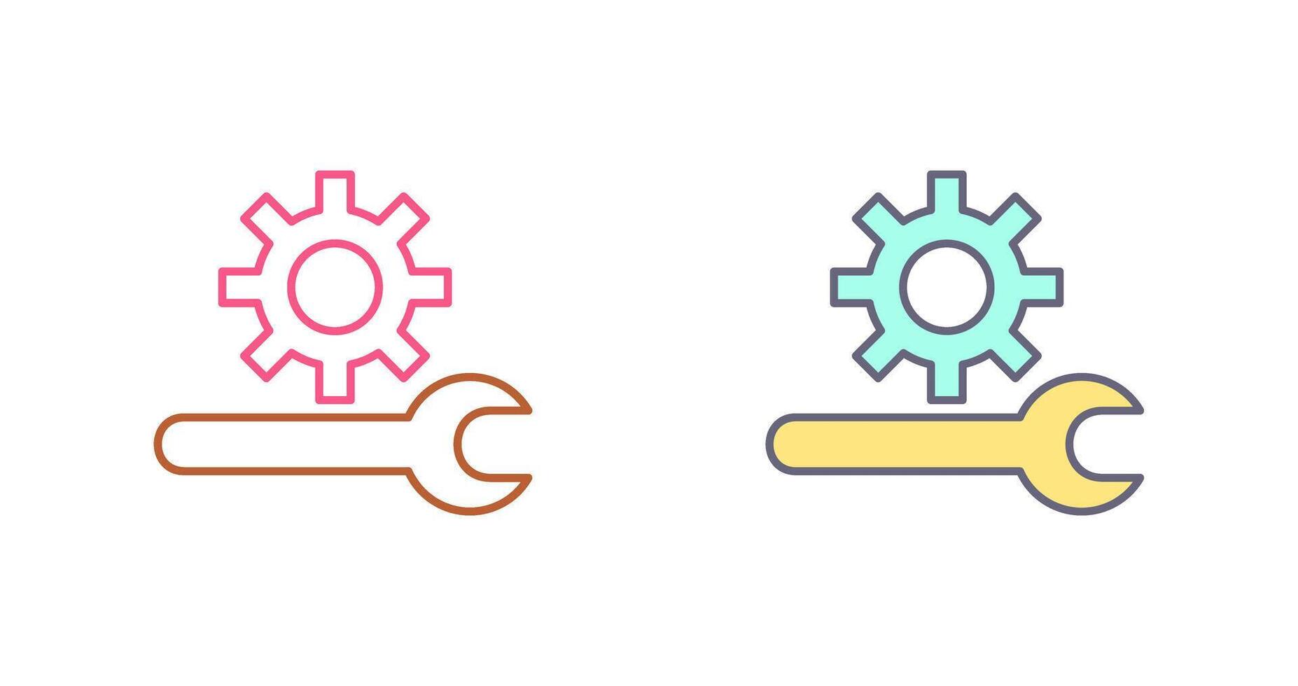 Unique Technical Support Icon Design vector