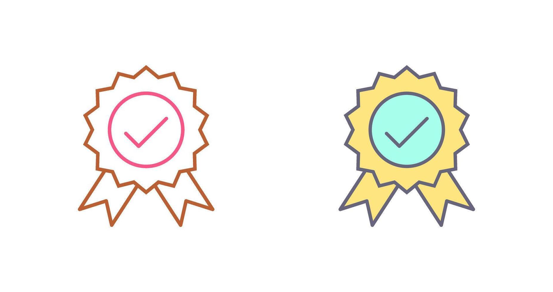 Unique Quality Control Icon Design vector
