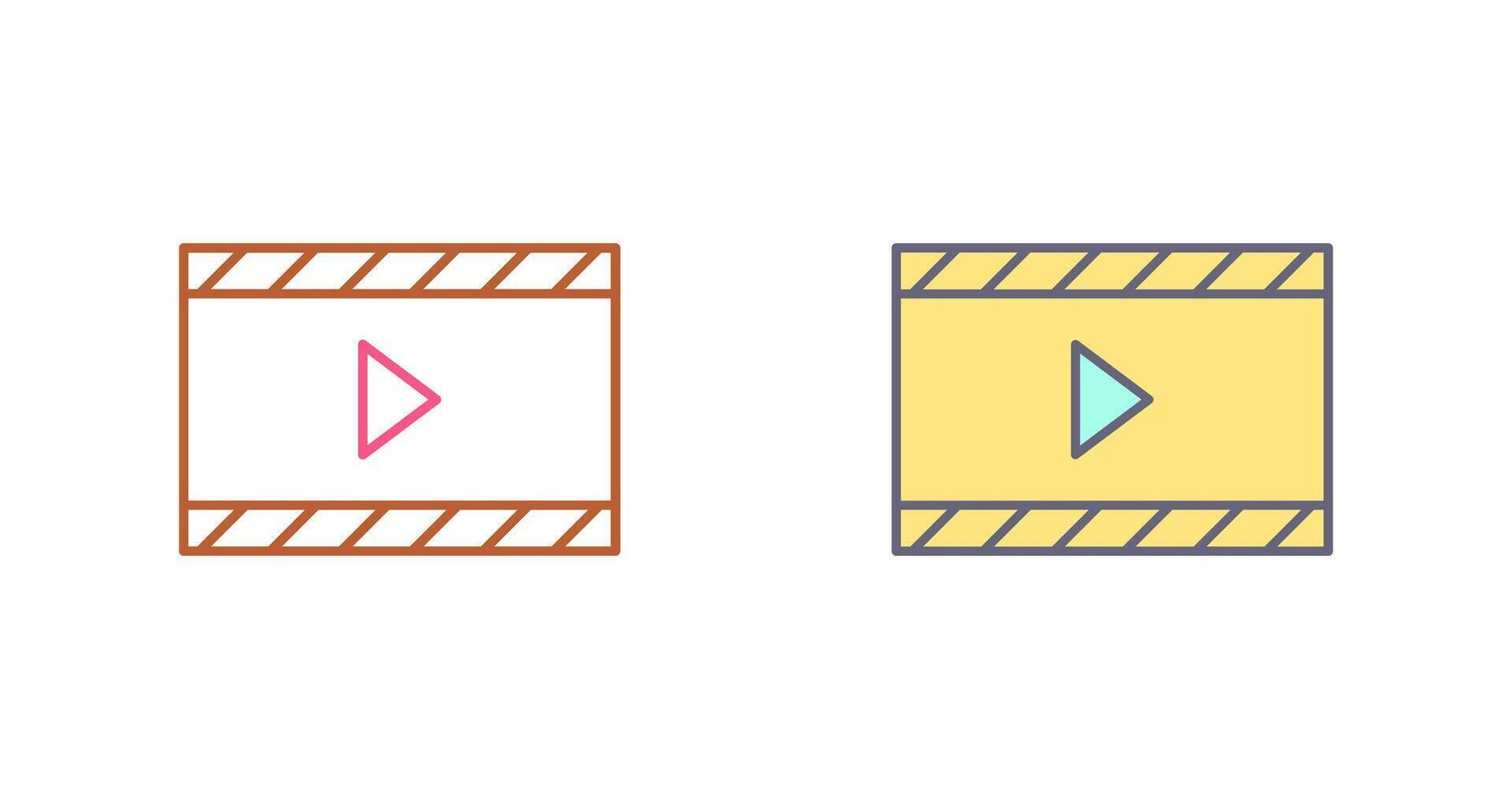 Unique and Animation Icon Design vector