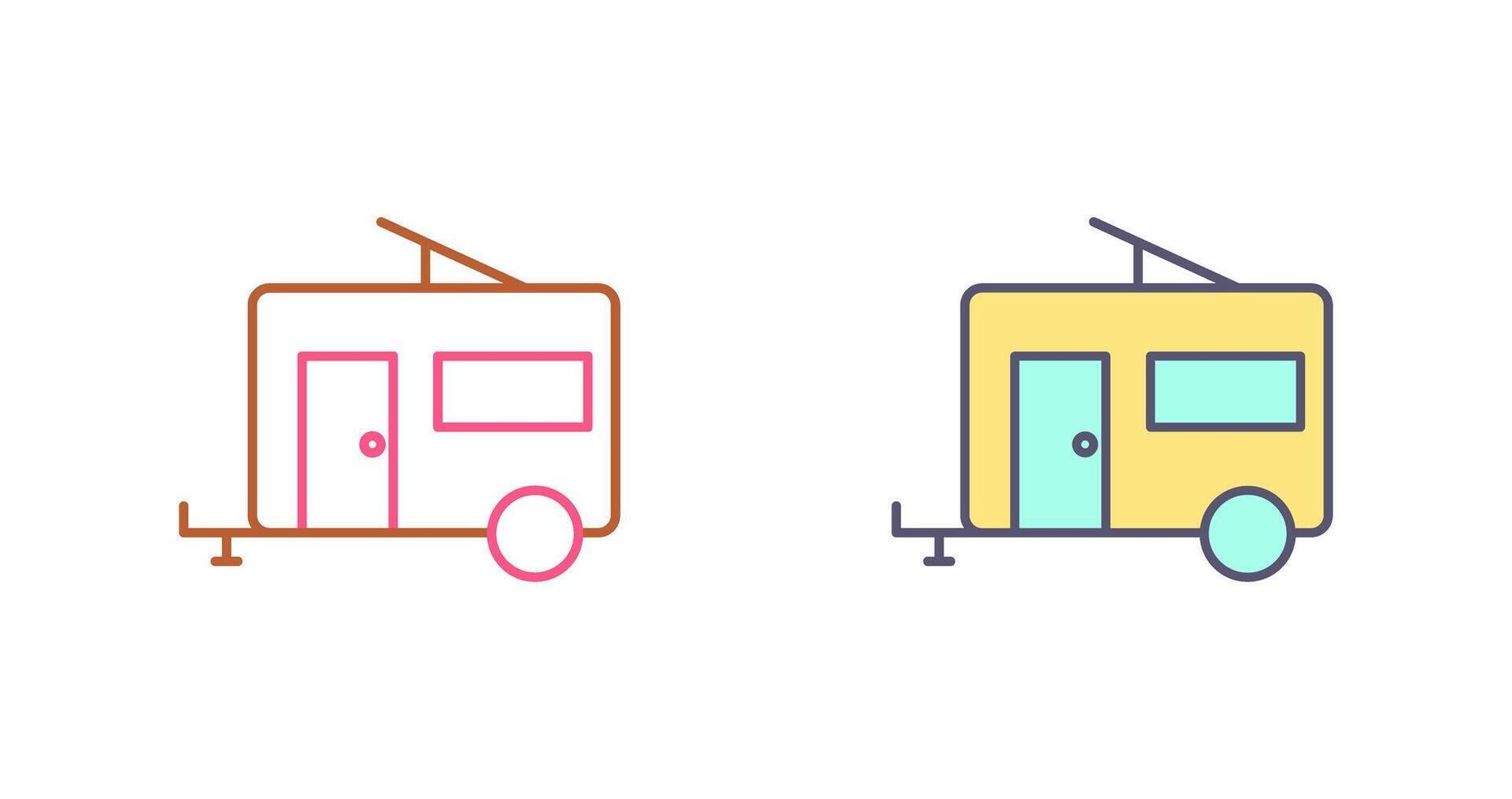 Trailer Icon Design vector