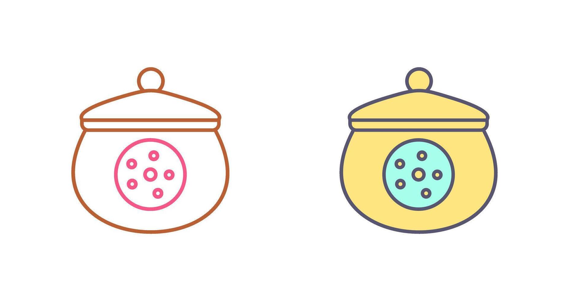 Cookie Jar Icon Design vector
