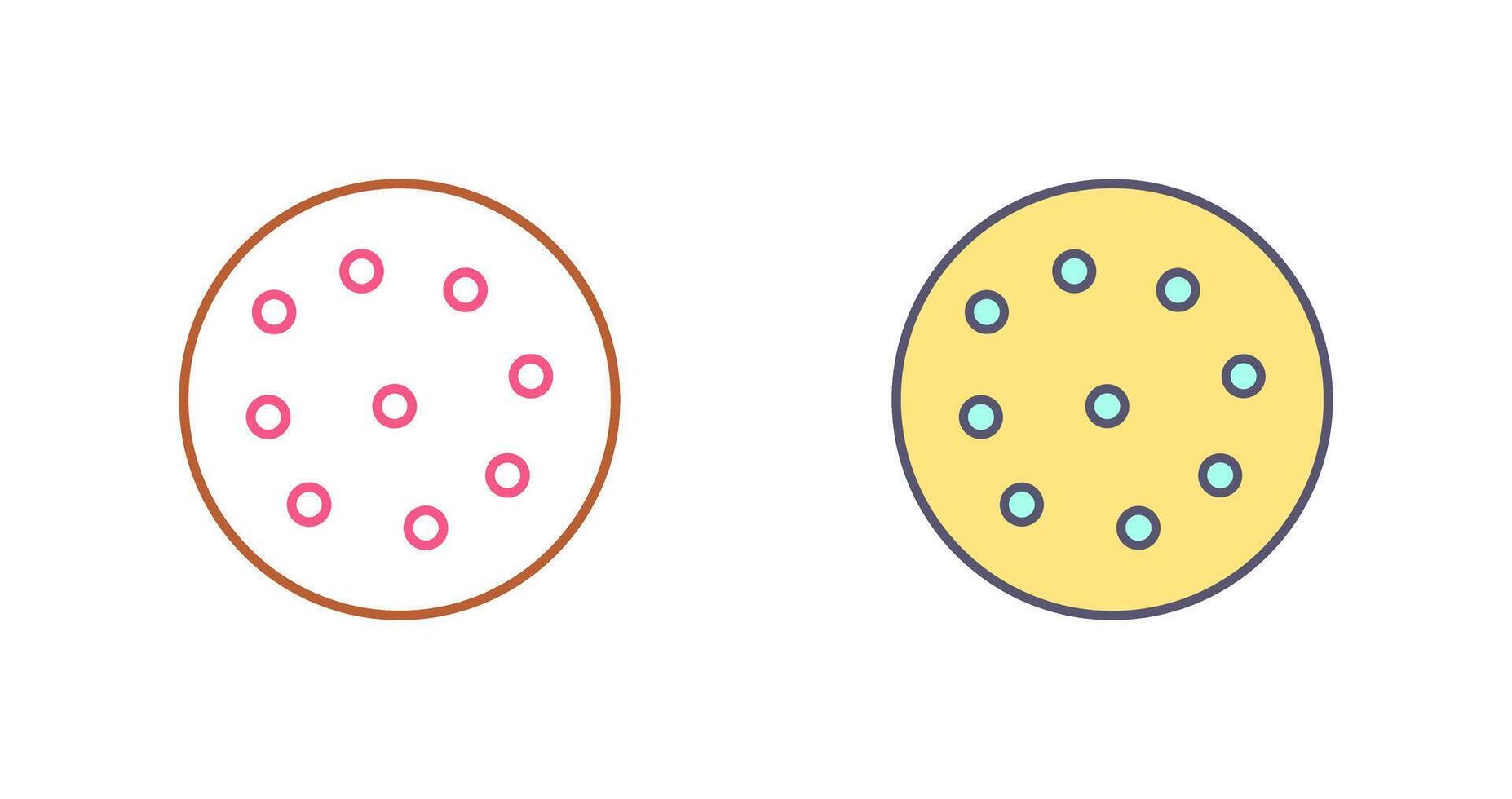 Cookie Icon Design vector