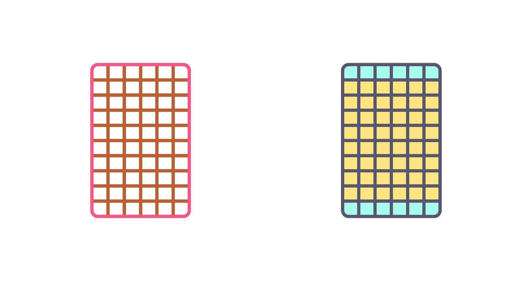 Card Backwards Icon Design vector