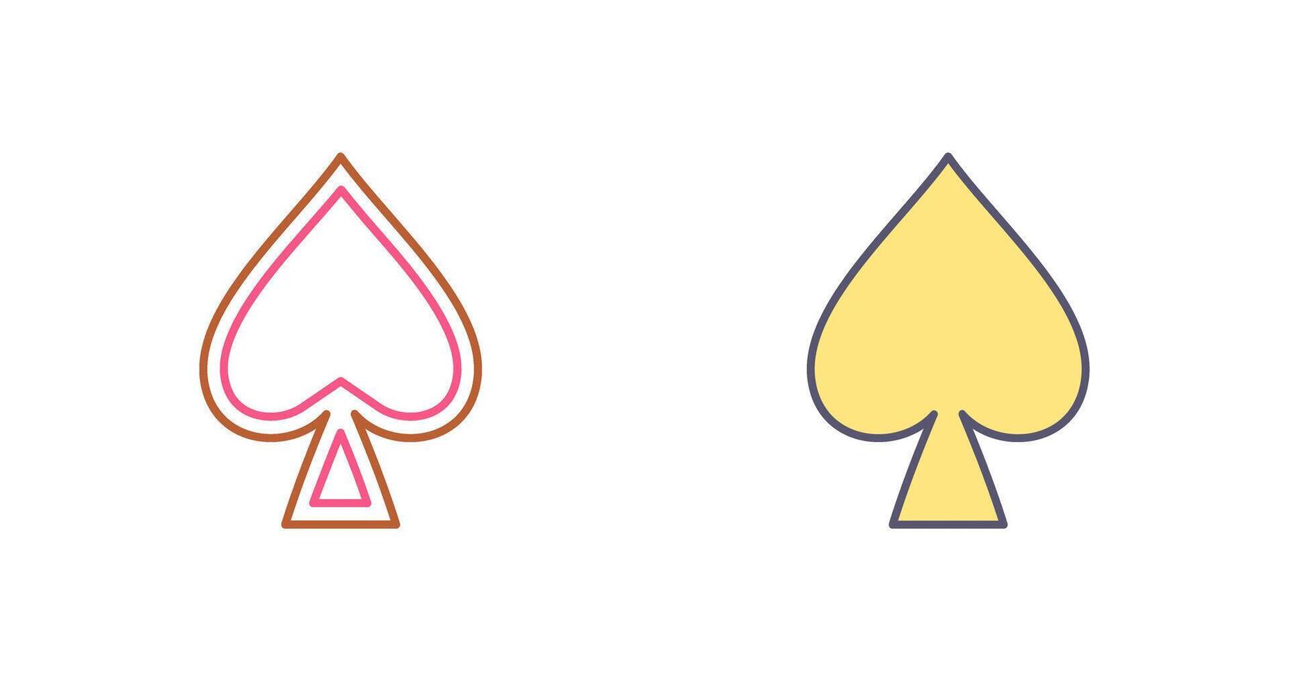 Spade Icon Design vector