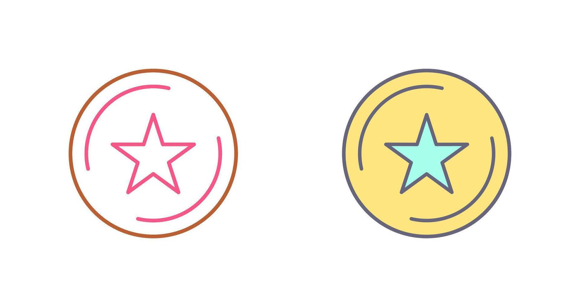 Unique Favorite Icon Design vector