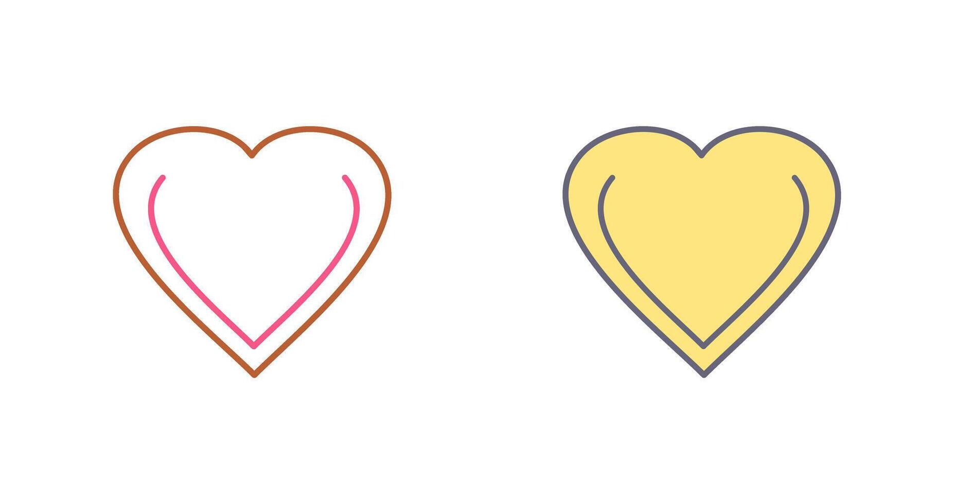 Unique Favorite Icon Design vector