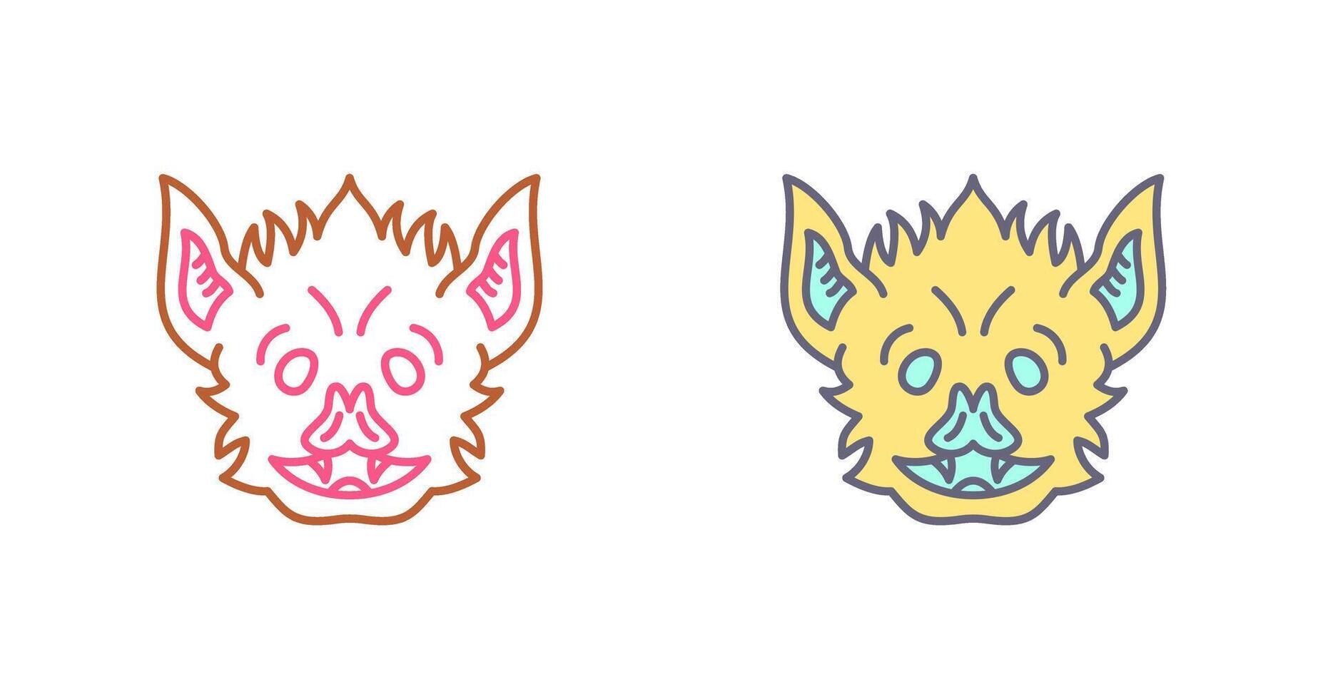 Bat Icon Design vector
