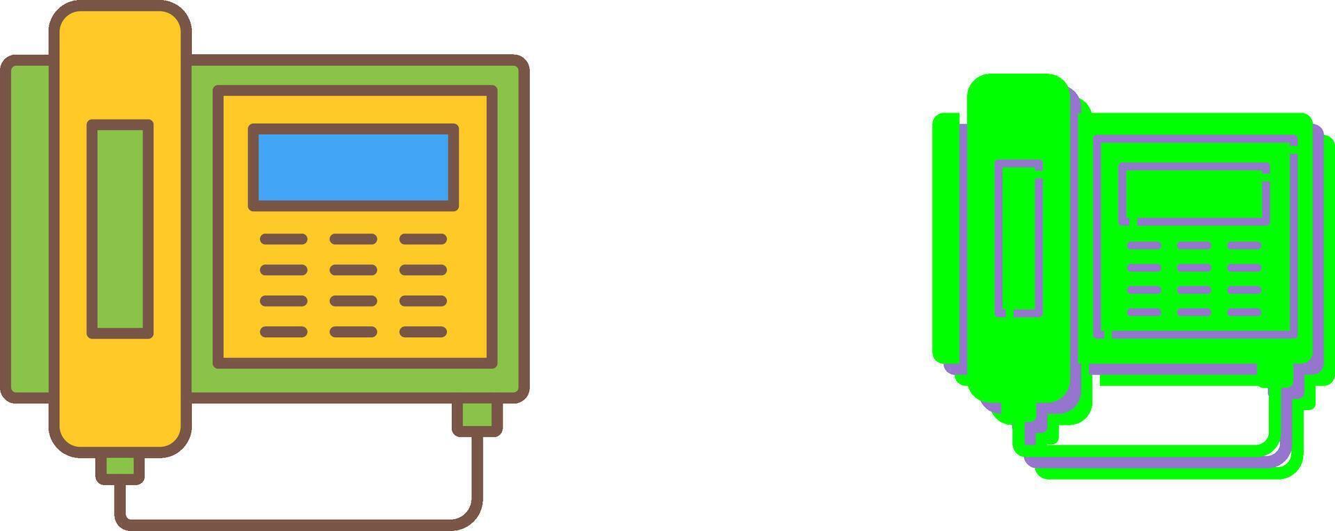 Telephone Icon Design vector
