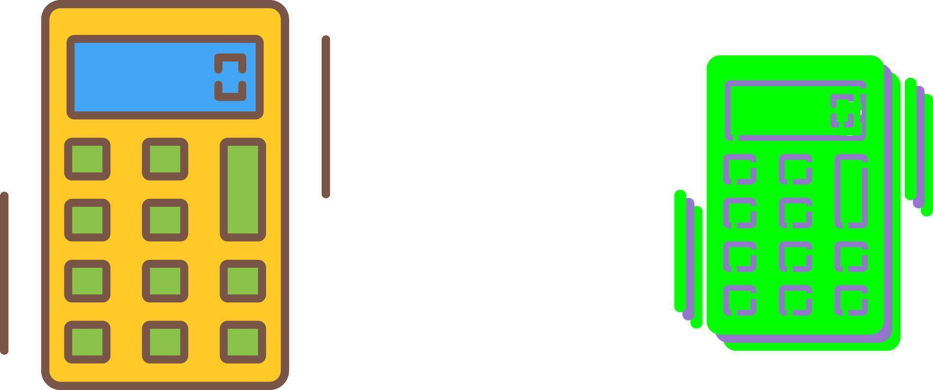 Calculator Icon Design vector