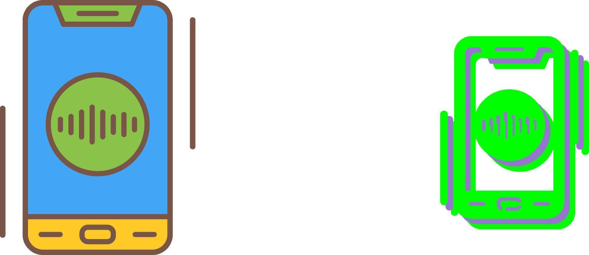 Recorder Icon Design vector