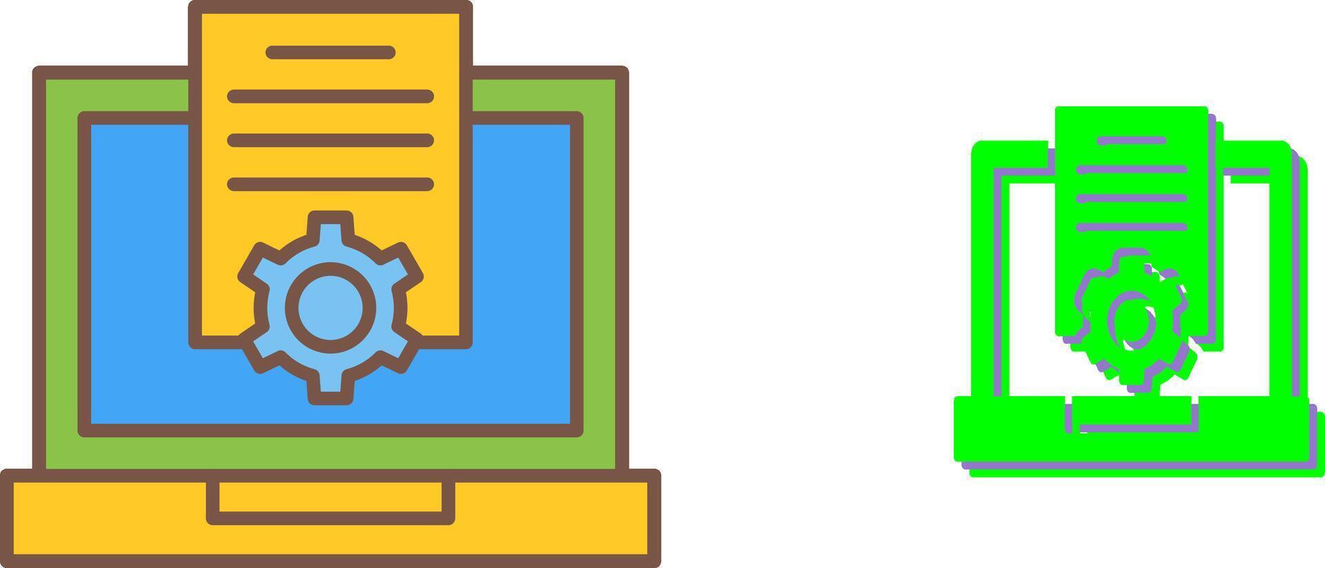 Research Icon Design vector