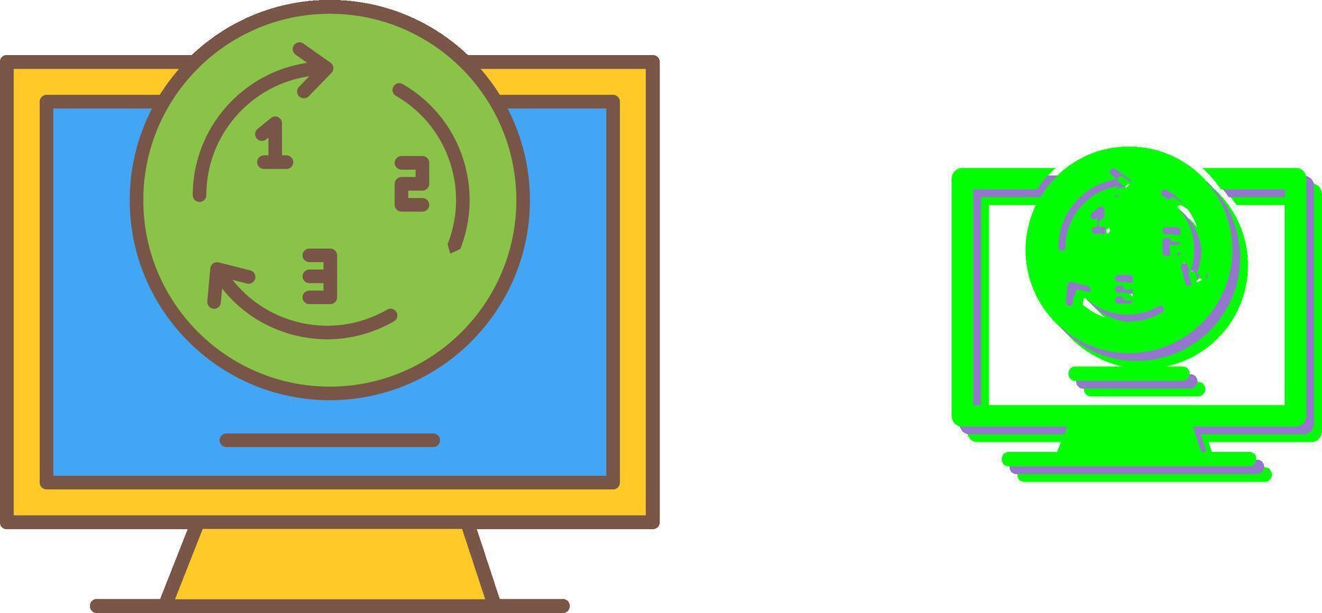 Order Icon Design vector