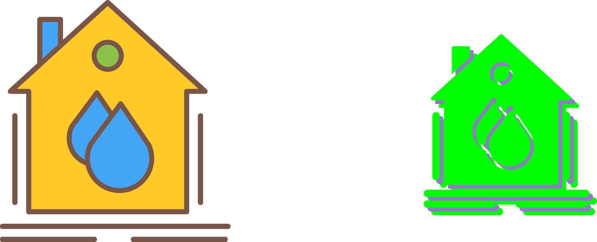 Water Icon Design vector