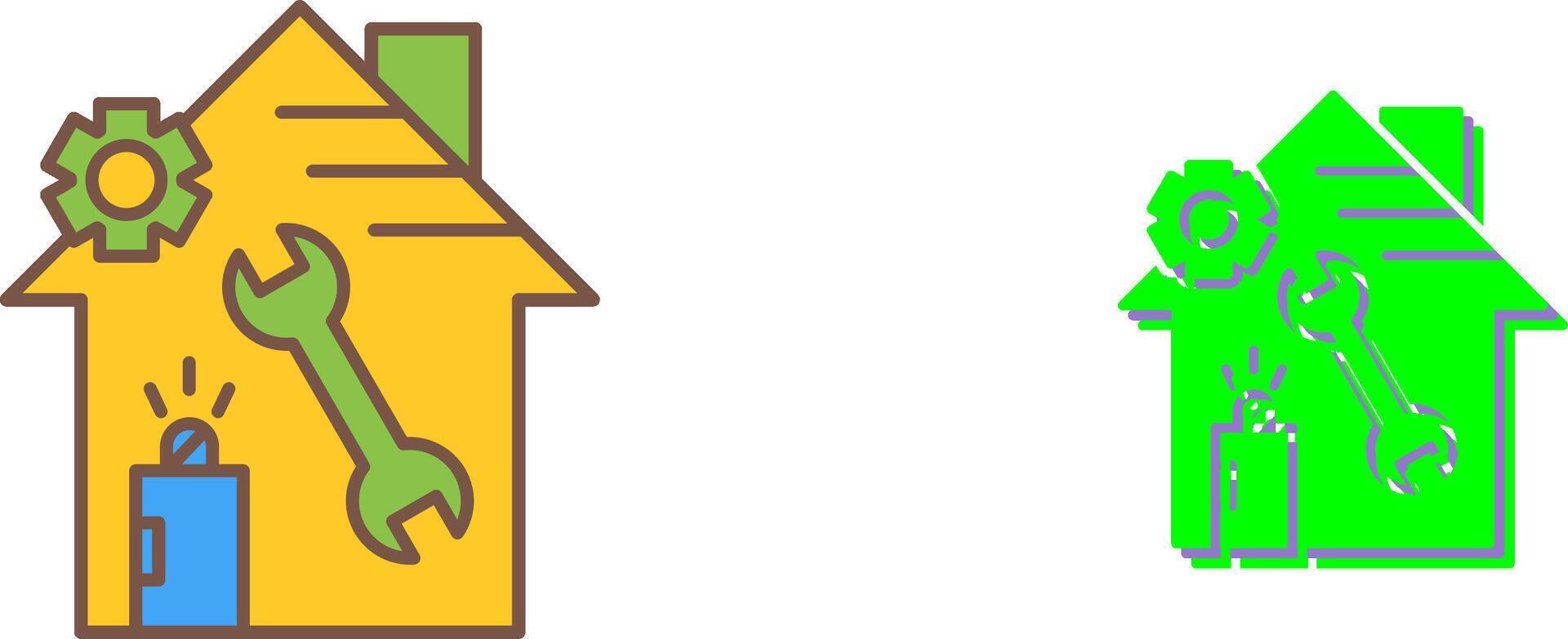 home repair Icon Design vector