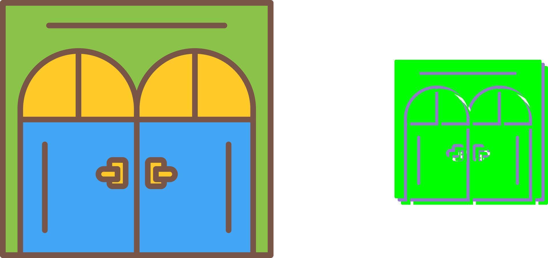 Door Icon Design vector