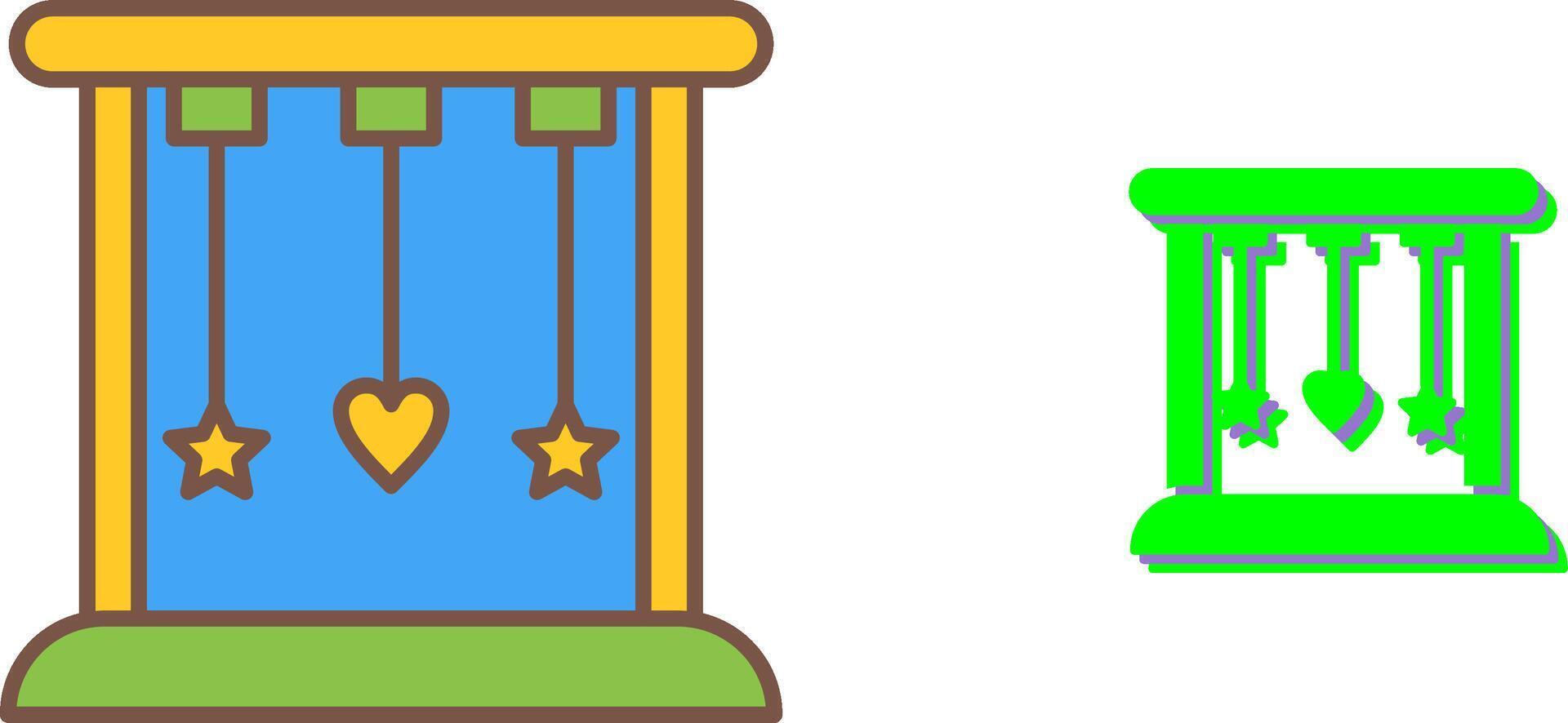 Cradle Icon Design vector