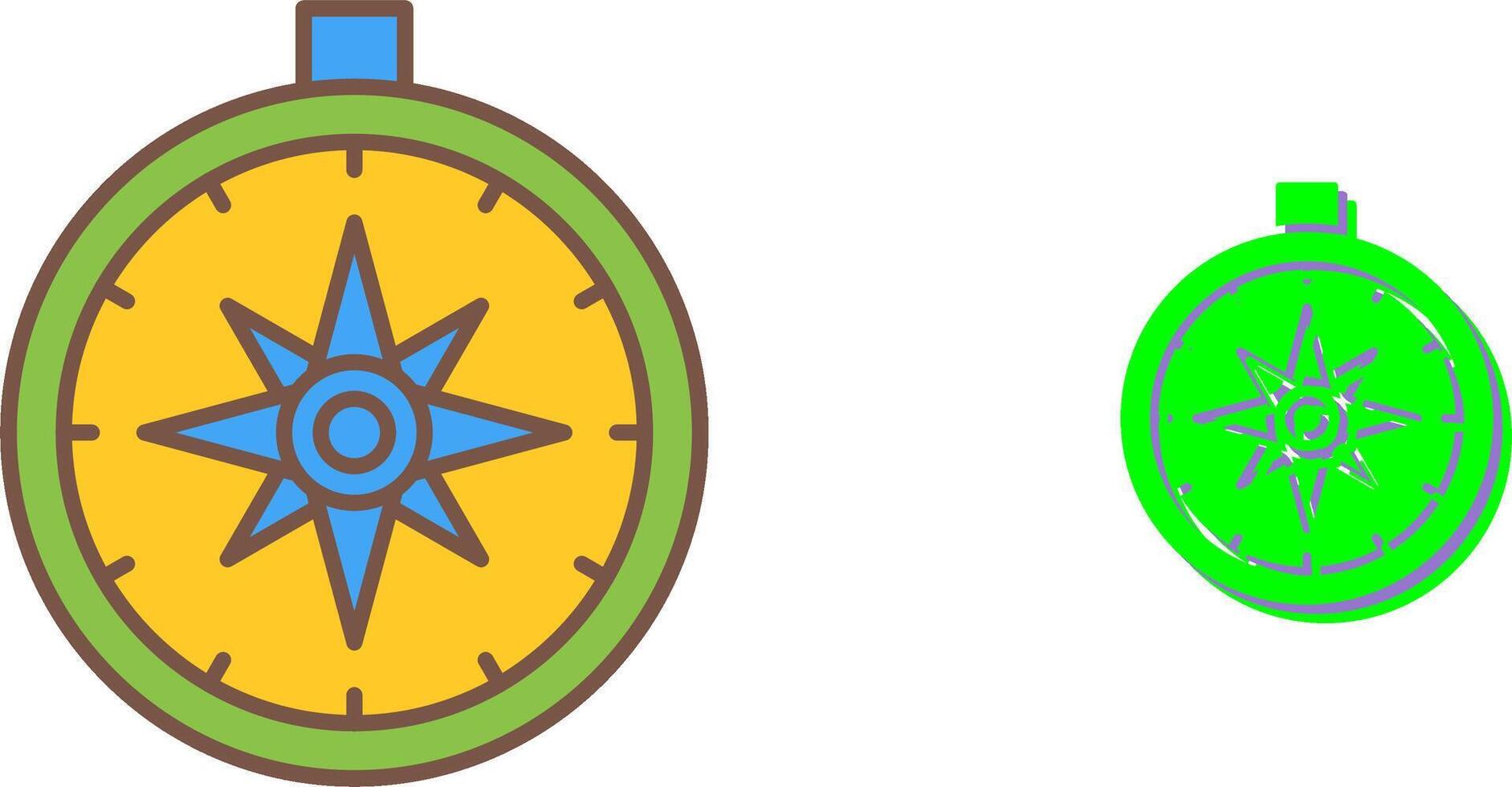 Compass Icon Design vector