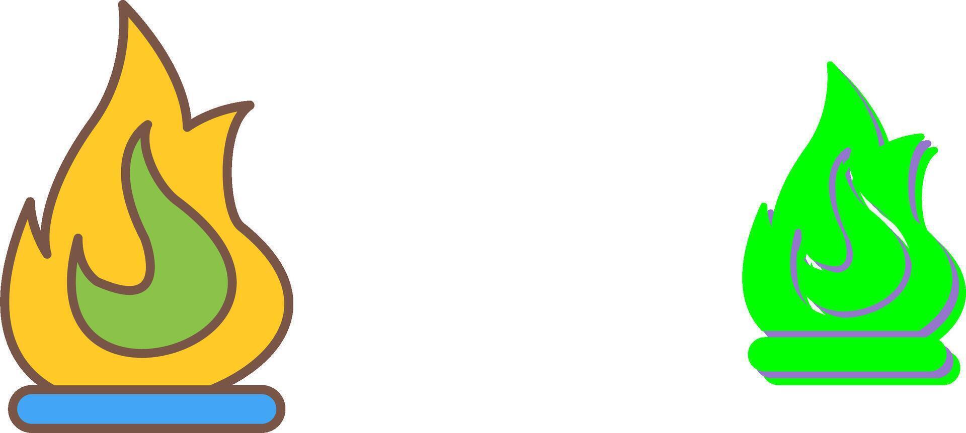 Fire Icon Design vector