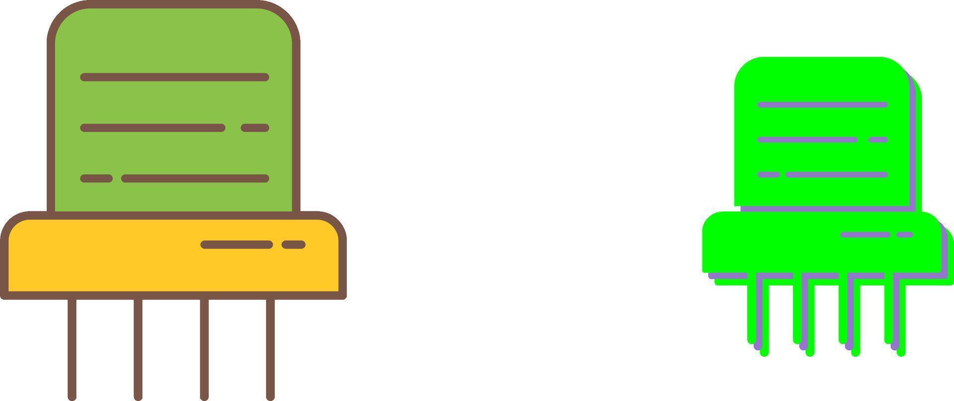 Paper Shredder Icon Design vector