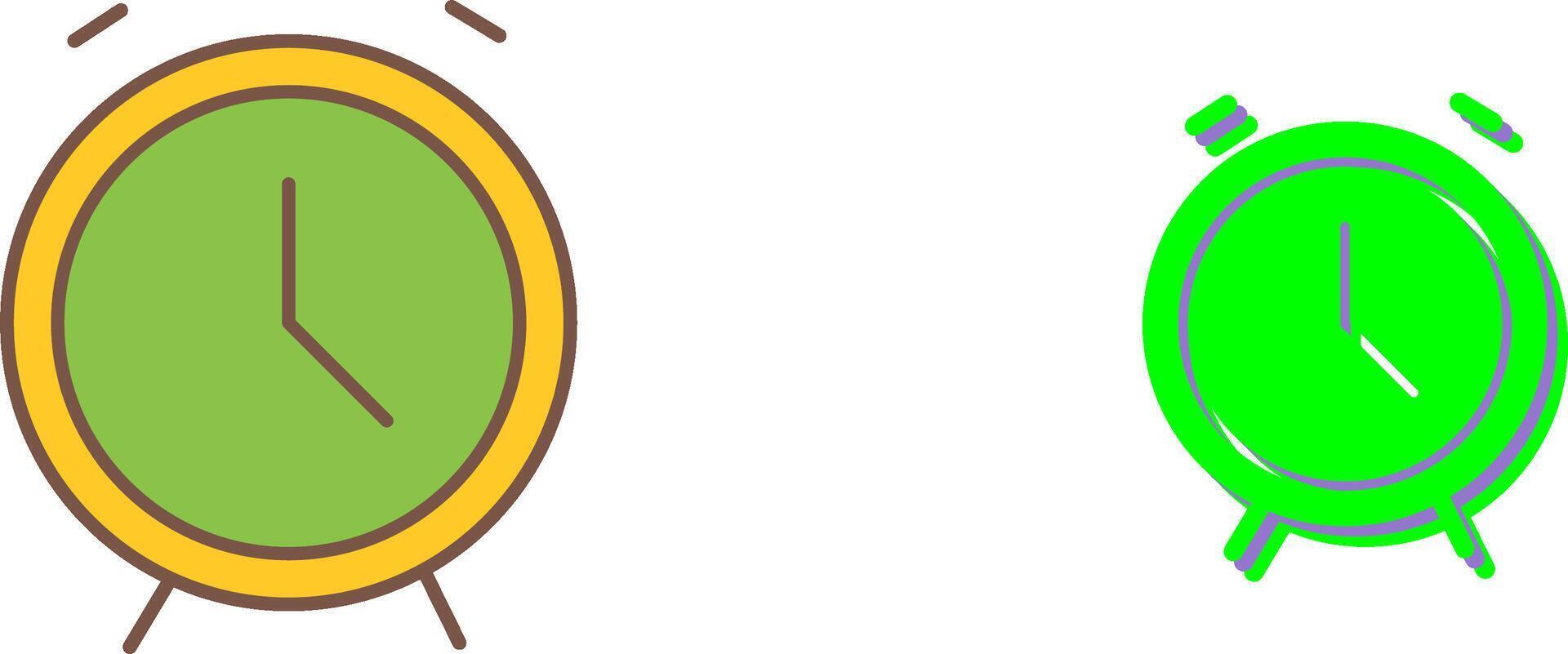 Alarm Clock Icon Design vector