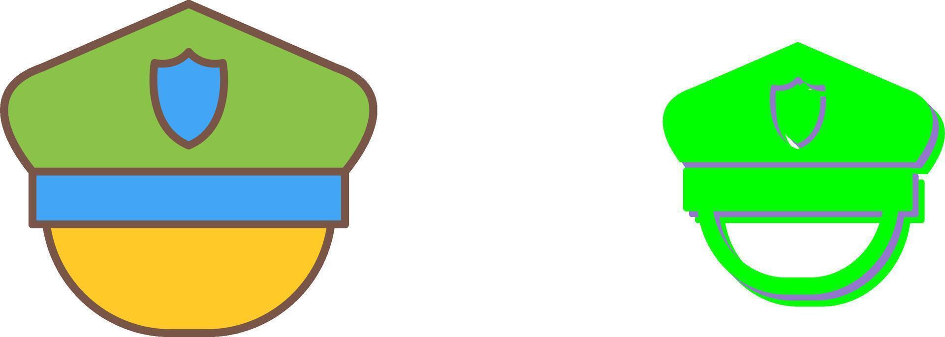 Police Hat Icon Design vector
