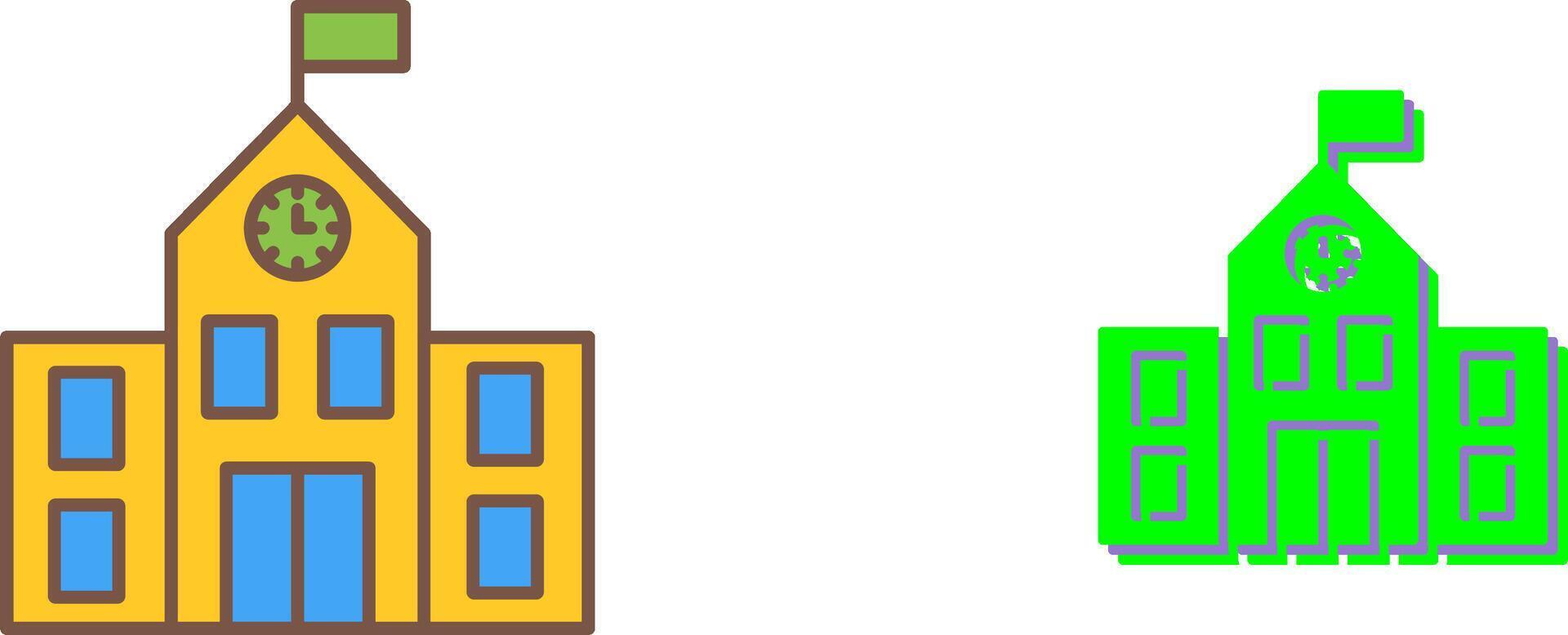 School Icon Design vector