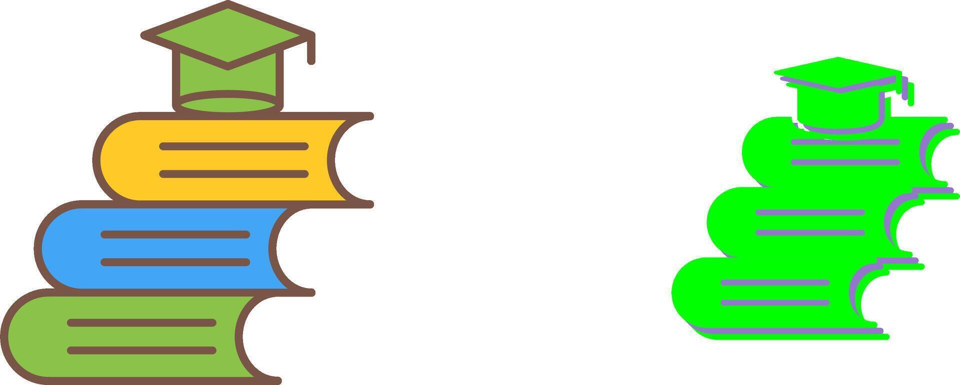 Books Icon Design vector