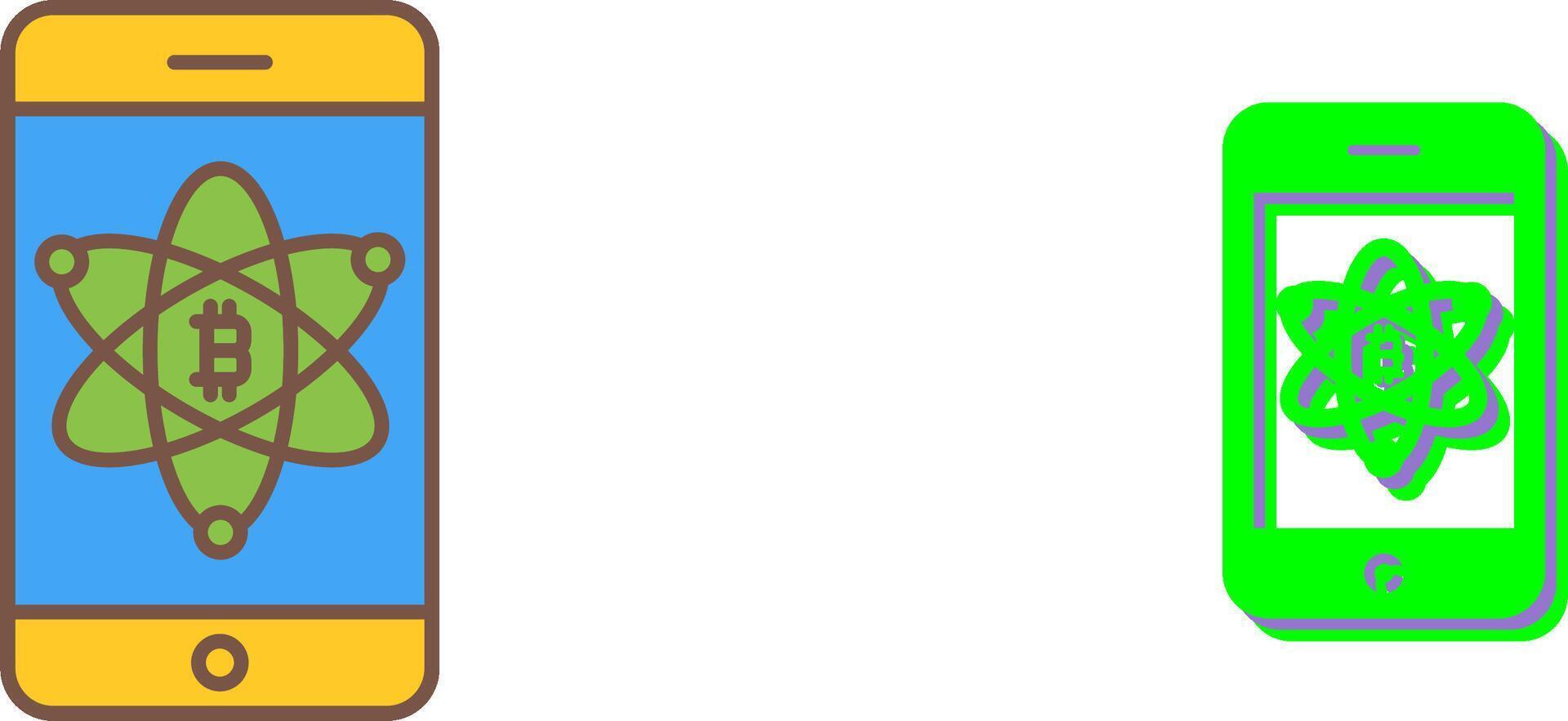 Mobile Icon Design vector