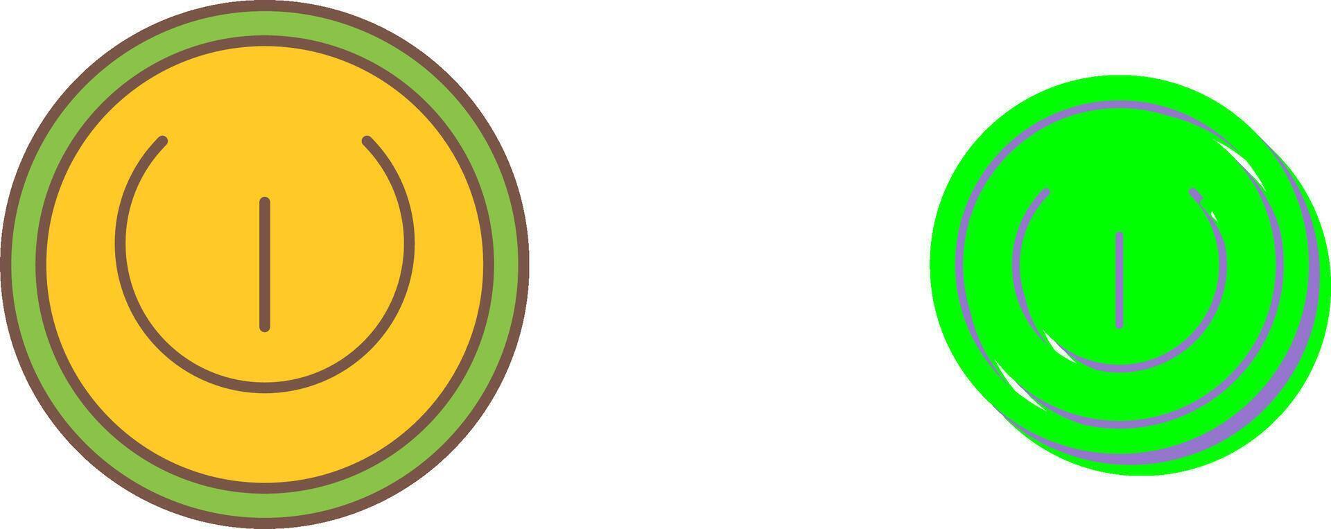 Power Icon Design vector