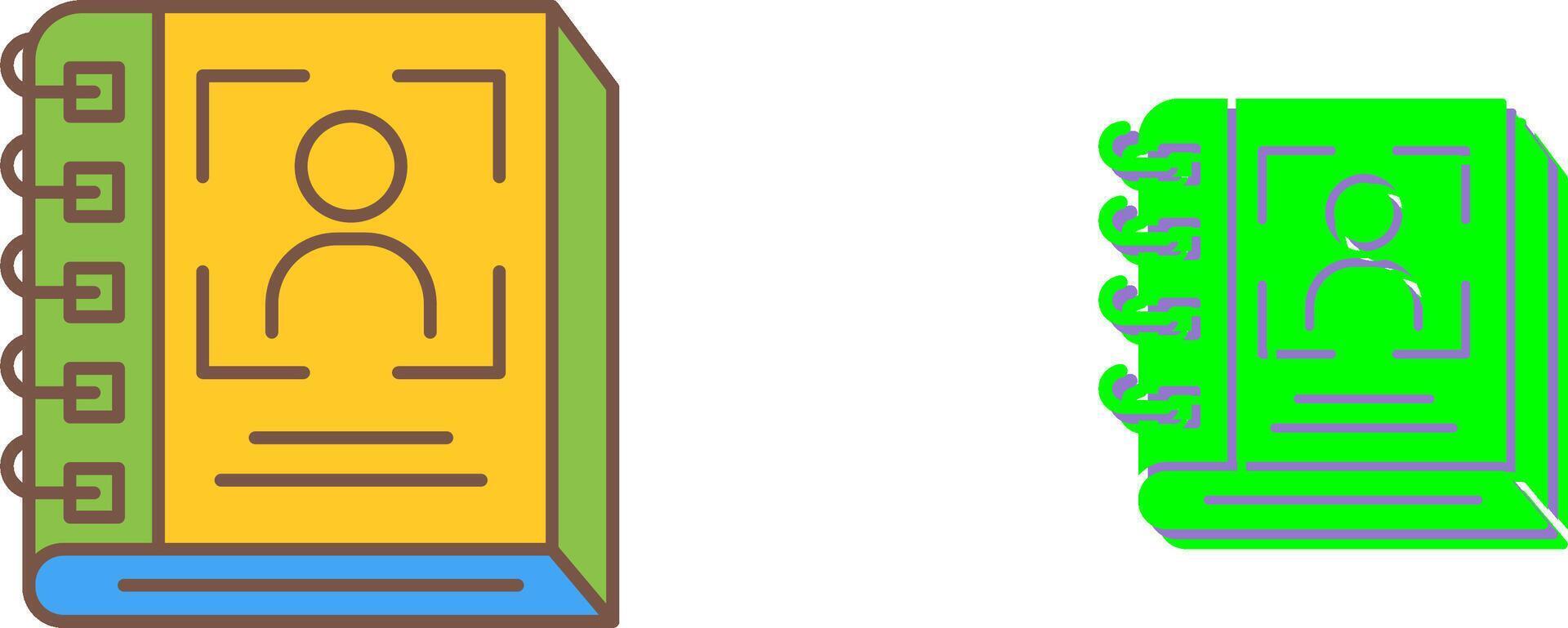 Directory Icon Design vector