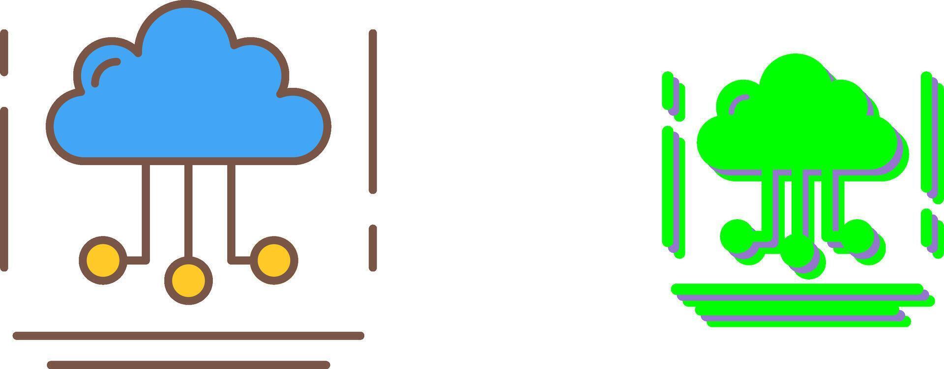 Network Icon Design vector