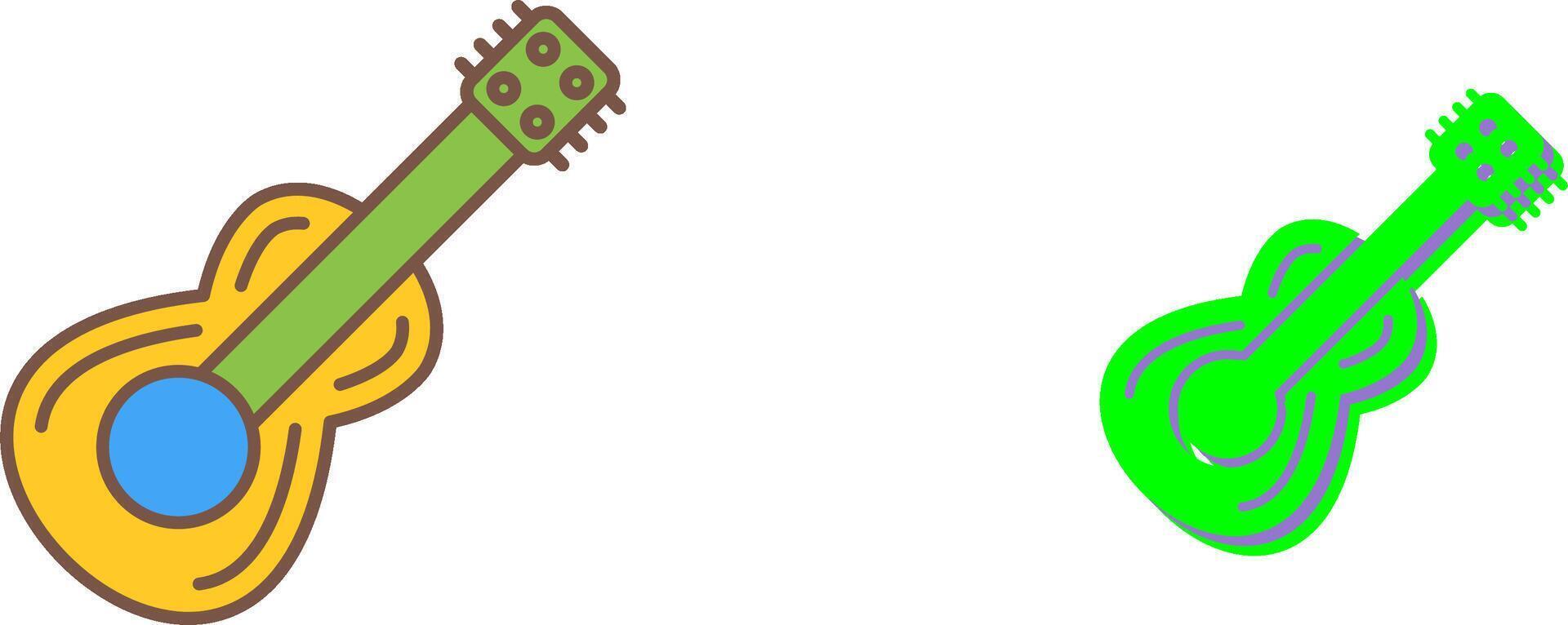 Guitar Icon Design vector