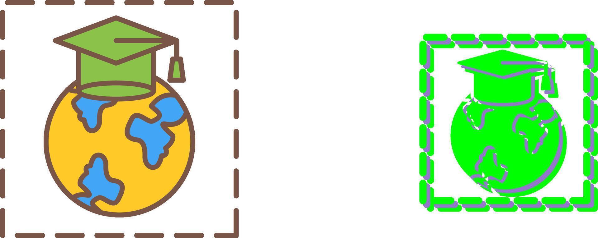Earth Icon Design vector