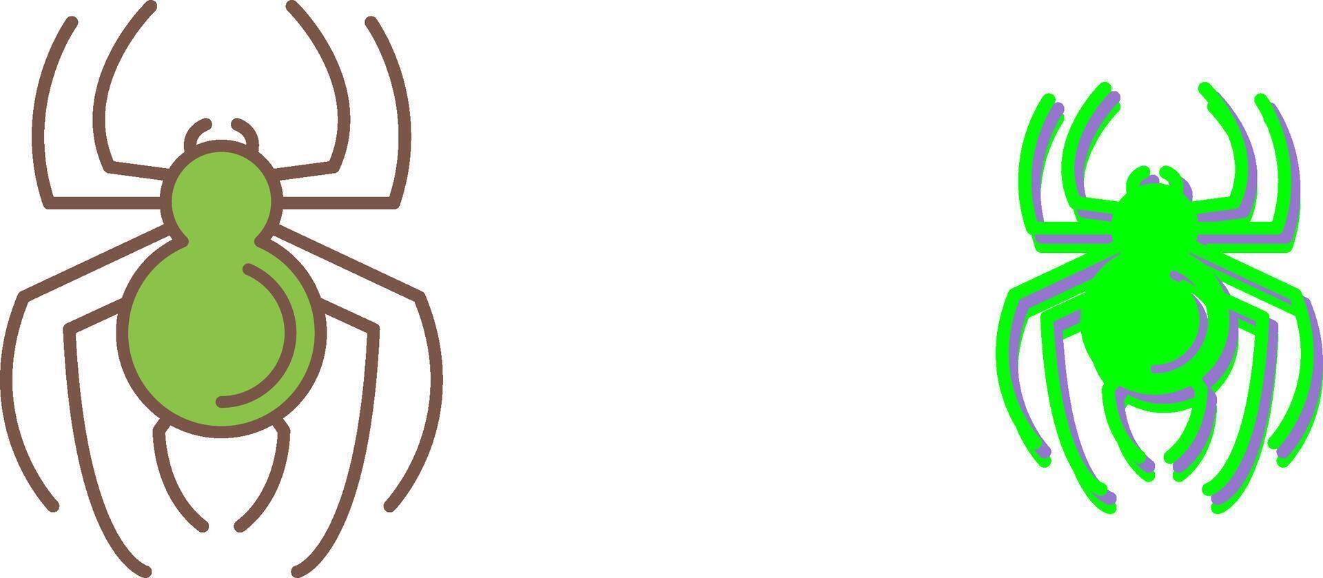 Spider Icon Design vector