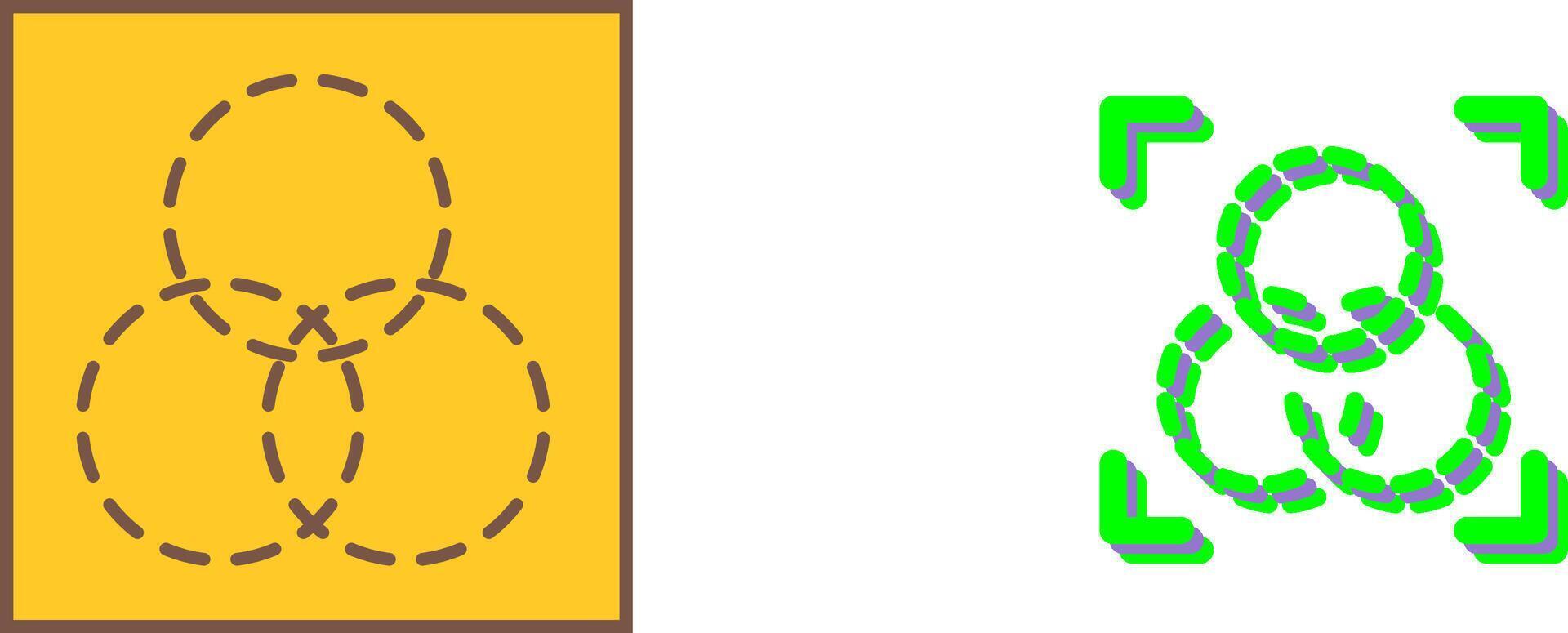 Intersection Icon Design vector