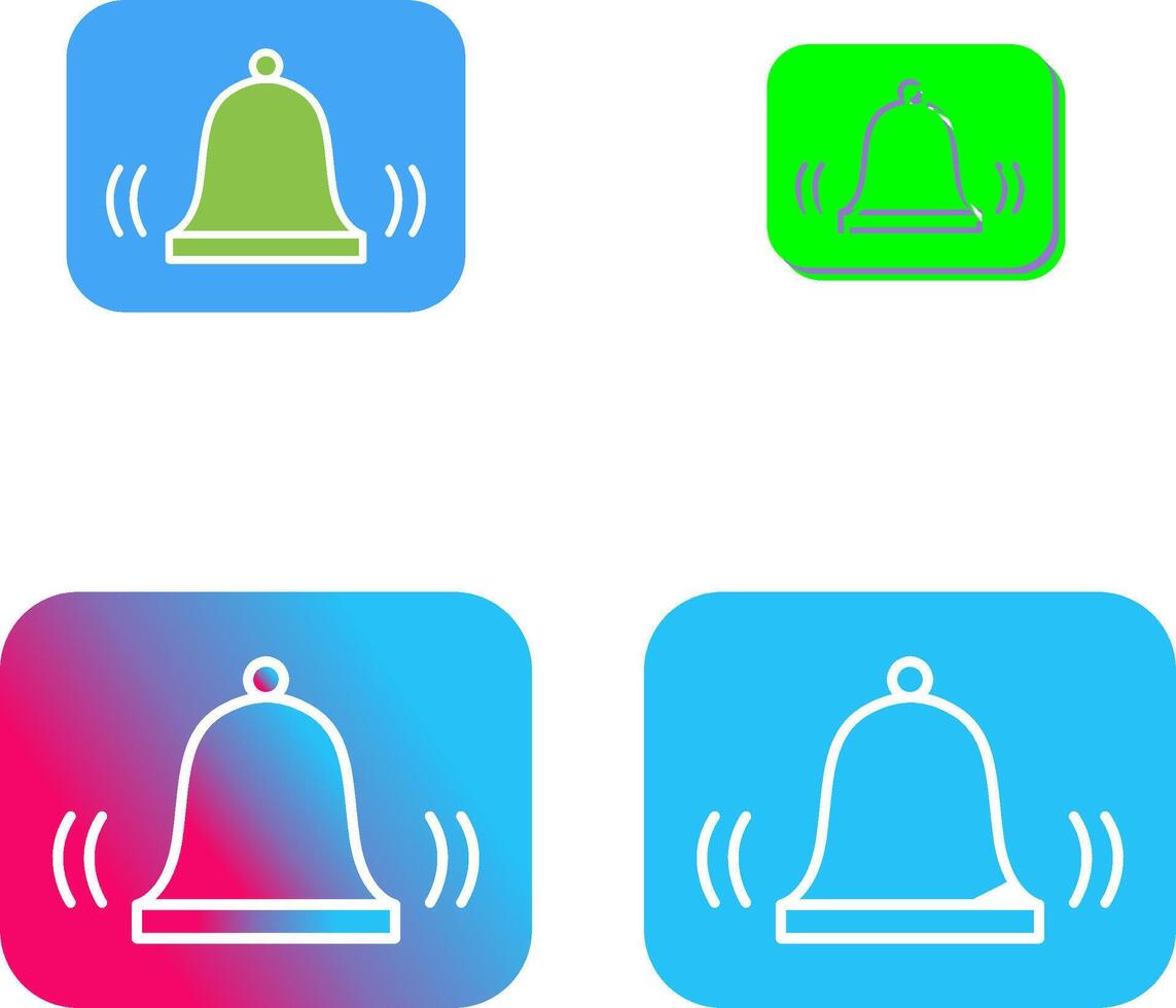 Unique Alarm Icon Design vector