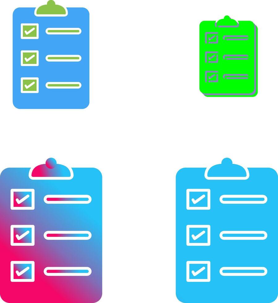 Unique Orders List Icon Design vector