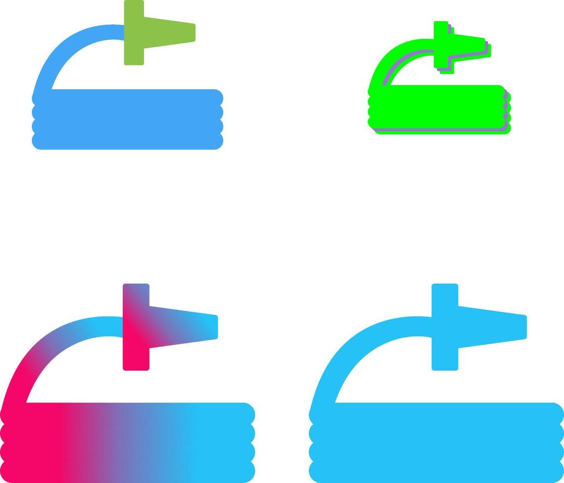 Unique Hose Icon Design vector