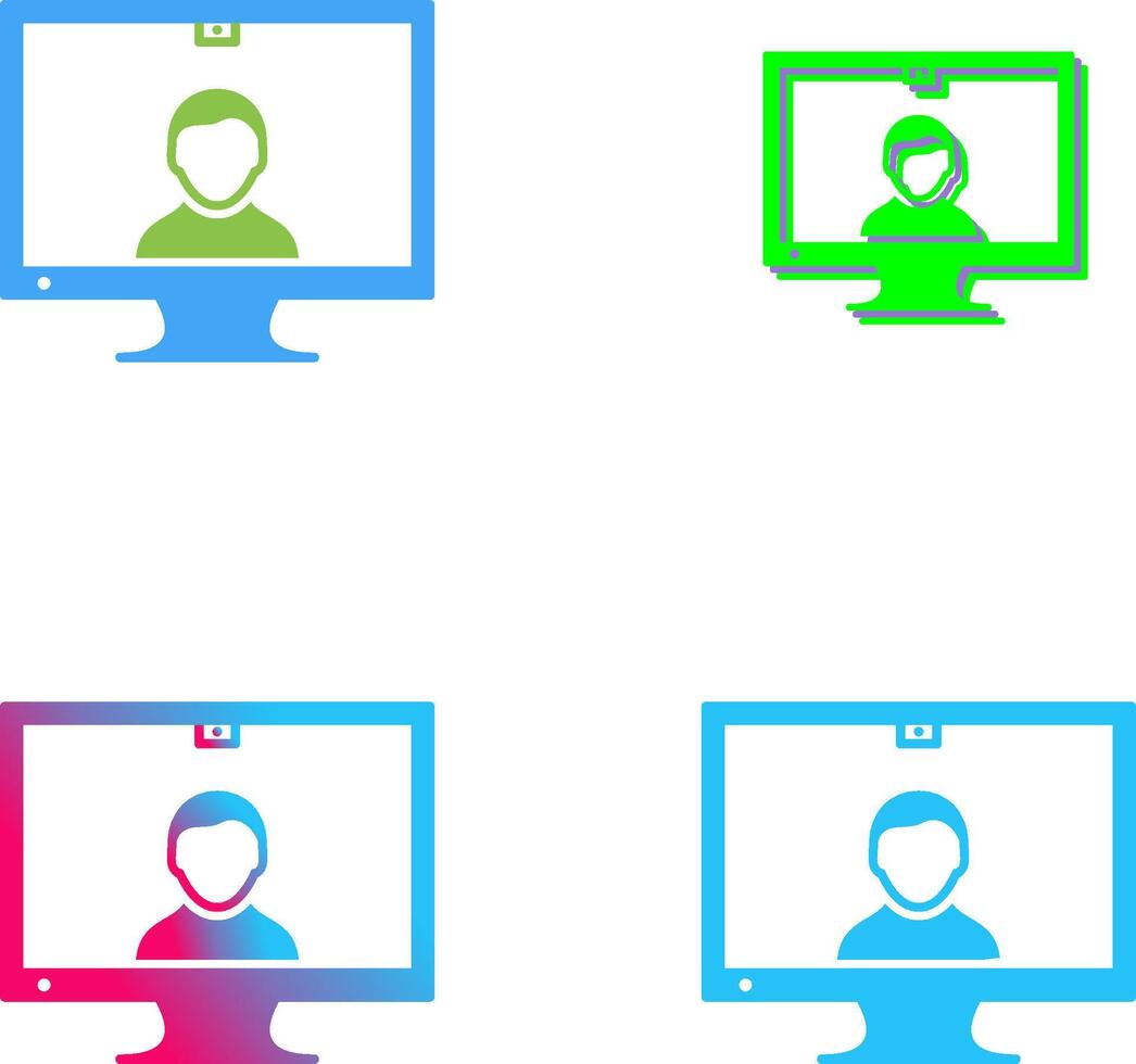 Unique Communication Icon Design vector