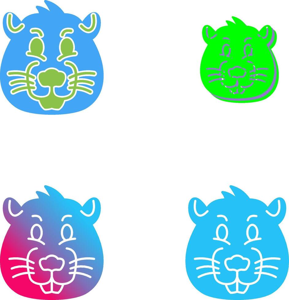 Beaver Icon Design vector