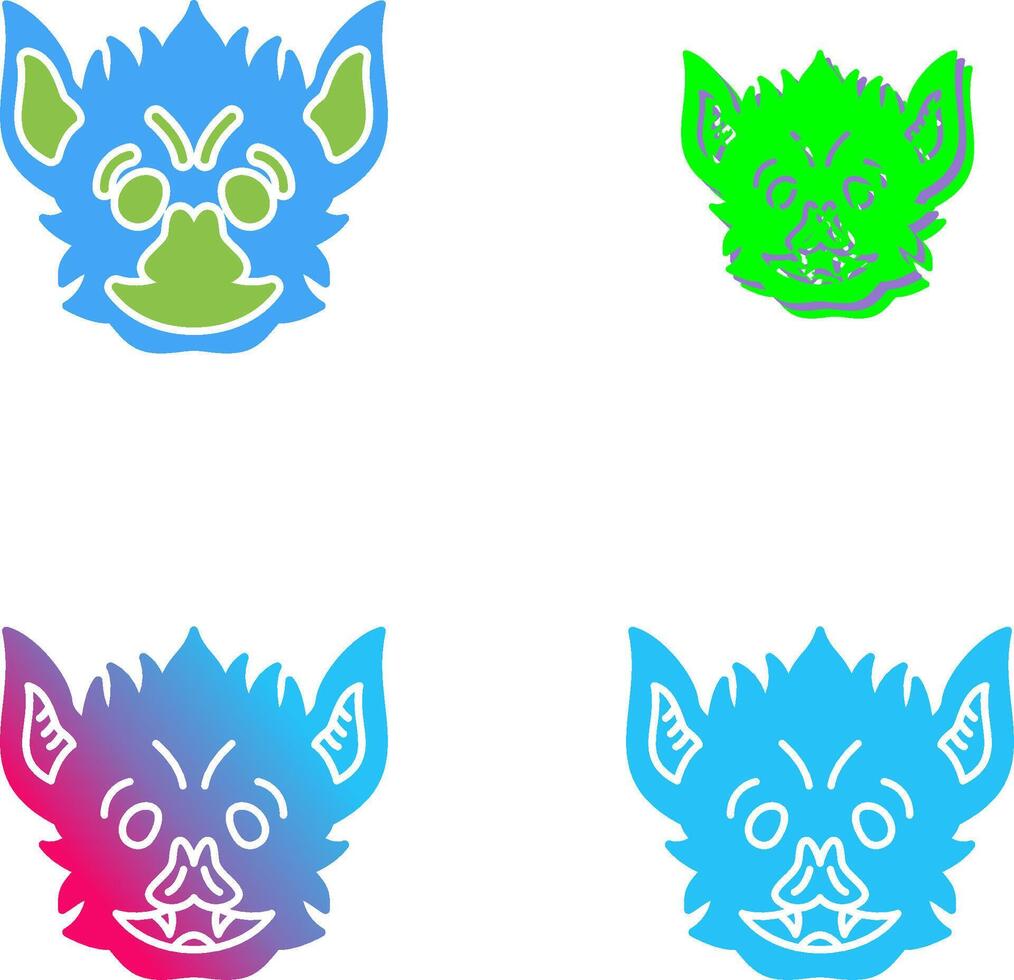 Bat Icon Design vector