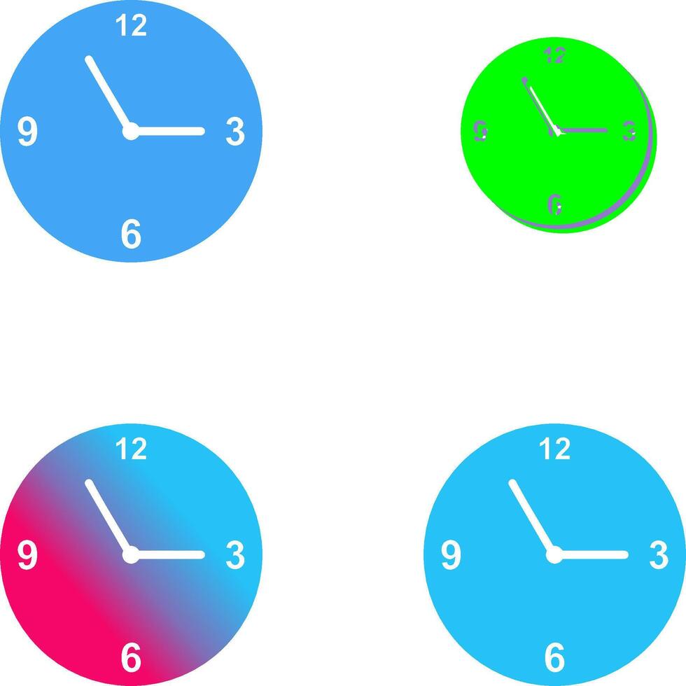 Time Icon Design vector