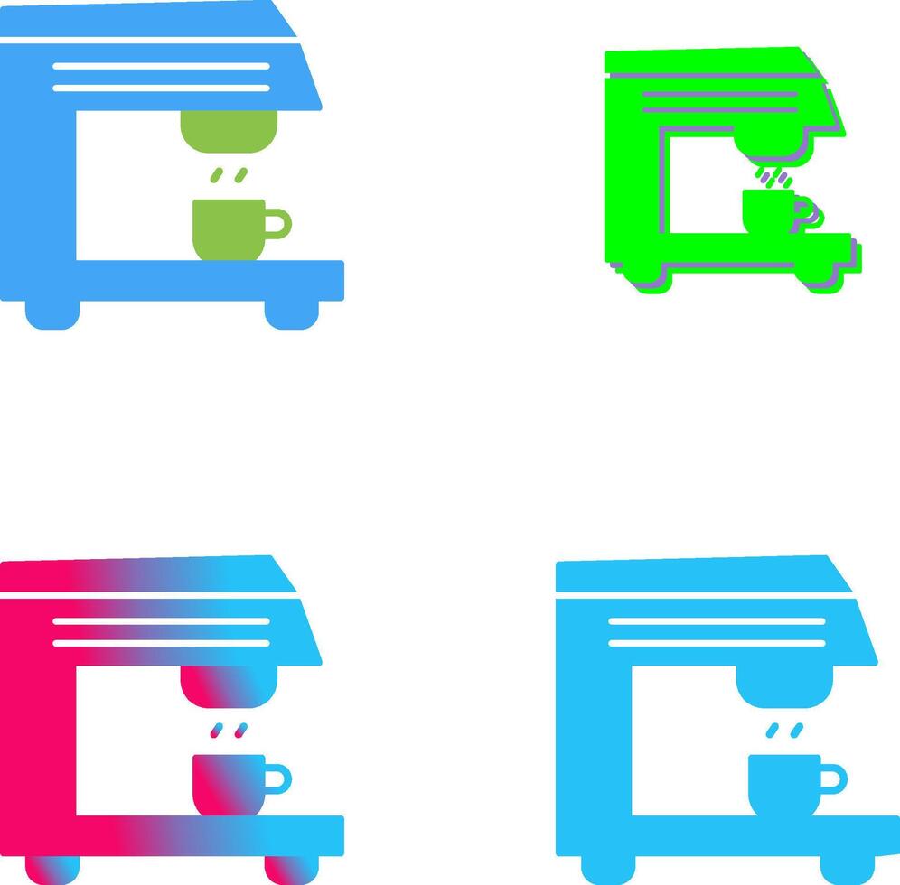 Coffee Machine Icon Design vector