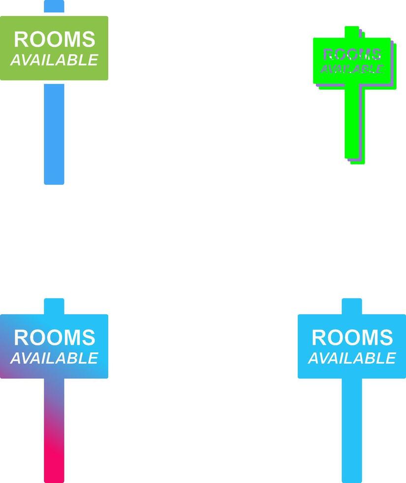 Rooms Icon Design vector