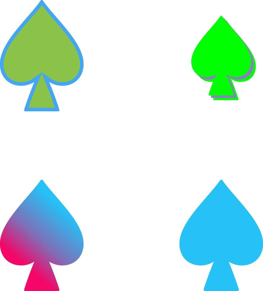 Spade Icon Design vector