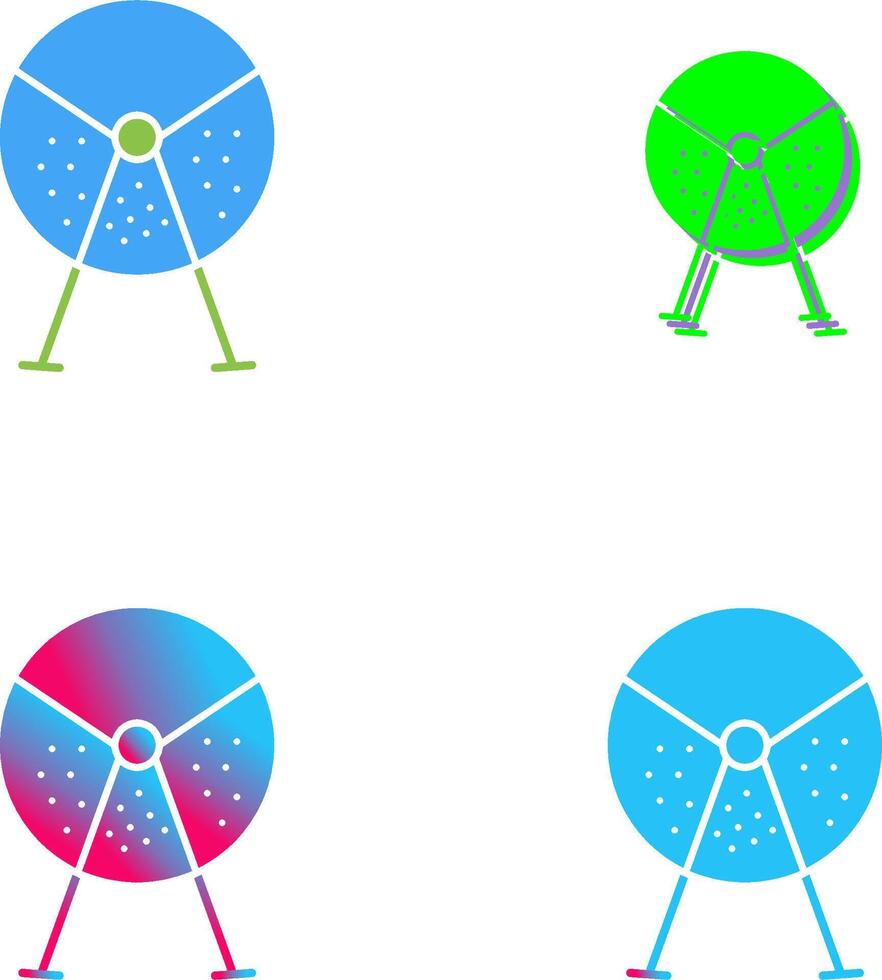 Lottery Machine Icon Design vector