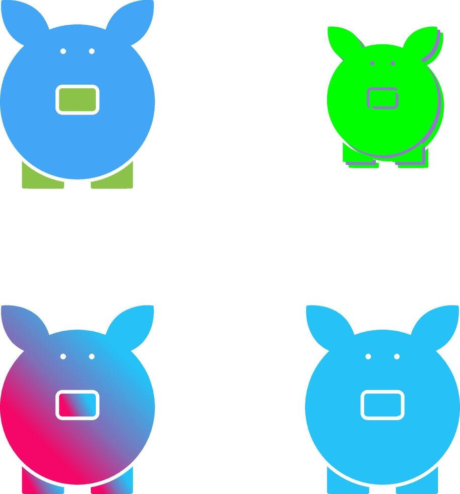 Unique Savings Icon Design vector