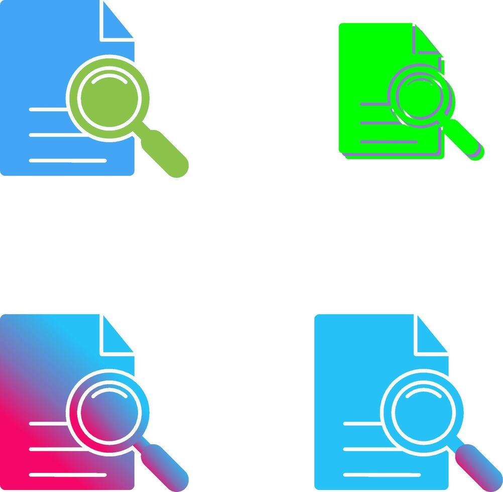 search Icon Design vector