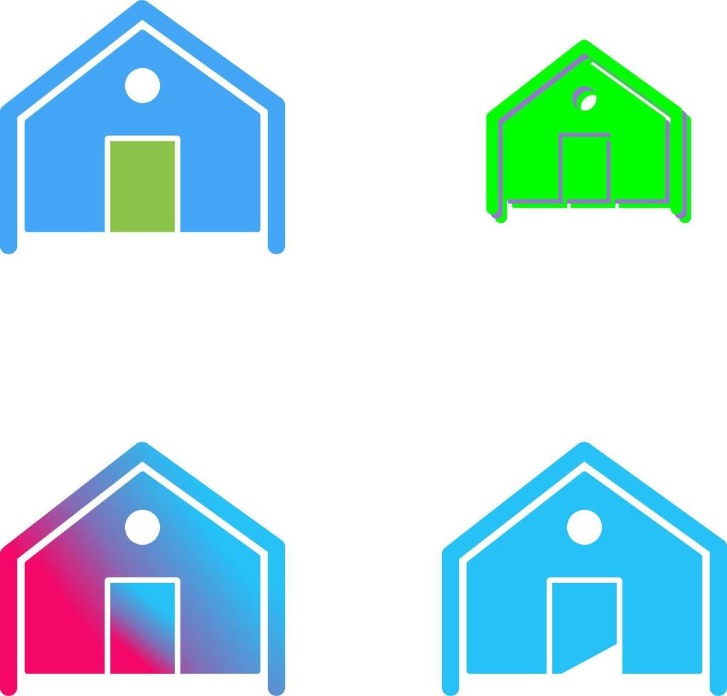 Tent Icon Design vector