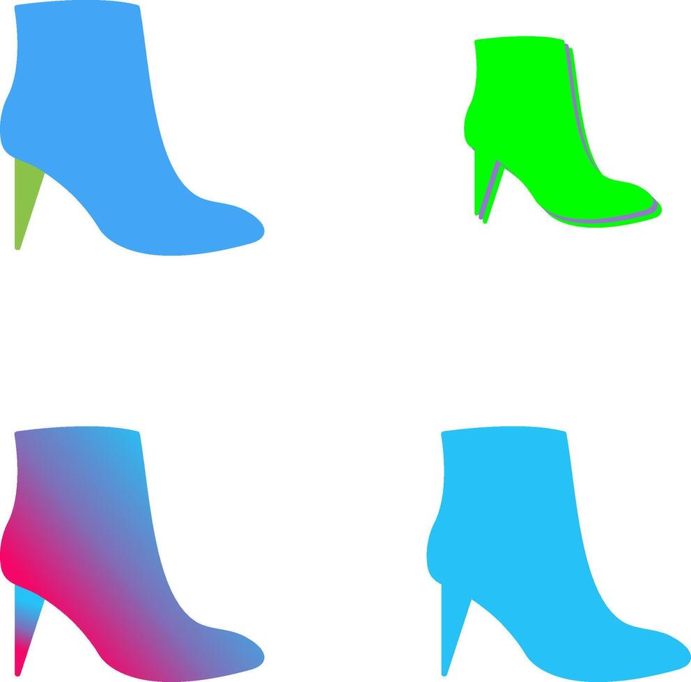 Stilletos Icon Design vector